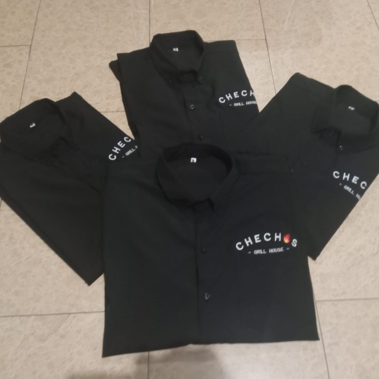 Camisa Uniforme Restaurante