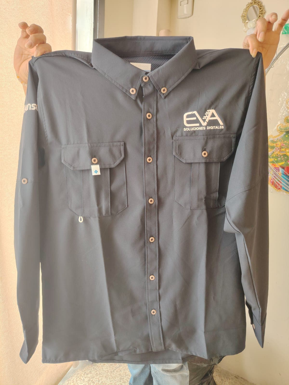 Camisa Corporativa Bordada